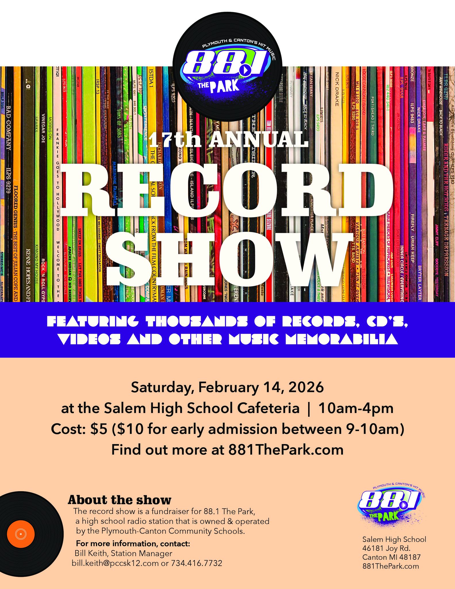 88.1 The Park Annual Record Show