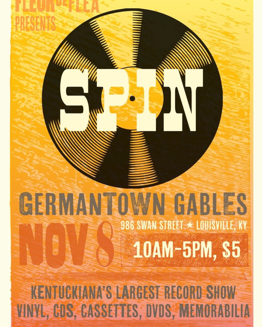 Fleur de Flea's Spin Record Show